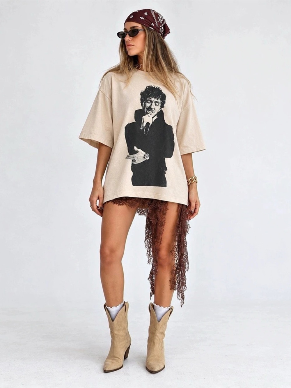 JACK HARLOW COME HOME THE KIDS MISS YOU TOUR T-SHIRT – SIZE LARGE